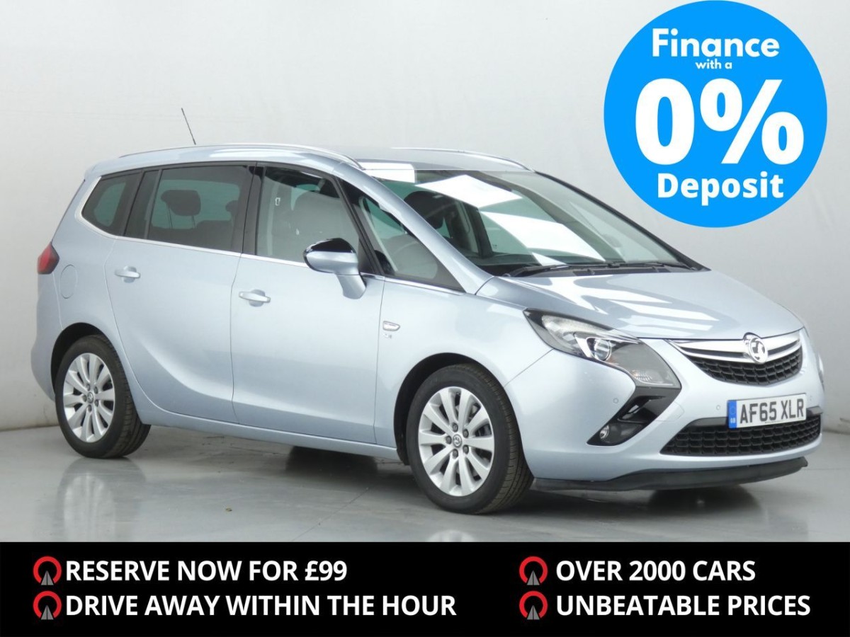 VAUXHALL ZAFIRA TOURER 2.0 SE CDTI 5D AUTO 168 BHP MPV - 2015 - £6,700
