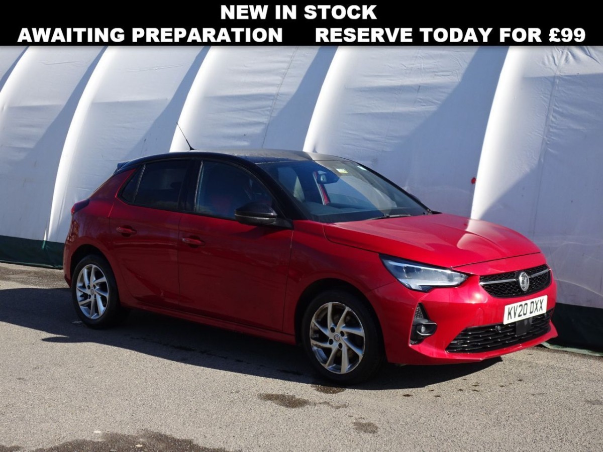 VAUXHALL CORSA 1.2 SRI PREMIUM 5D 100 BHP - 2020 - £10,790