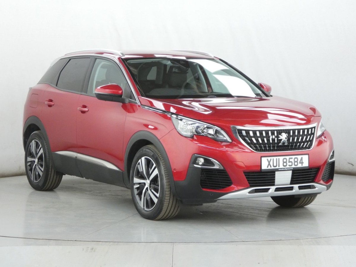 PEUGEOT 3008 1.2 PURETECH S/S ALLURE 5D 129 BHP - 2020 - £16,700