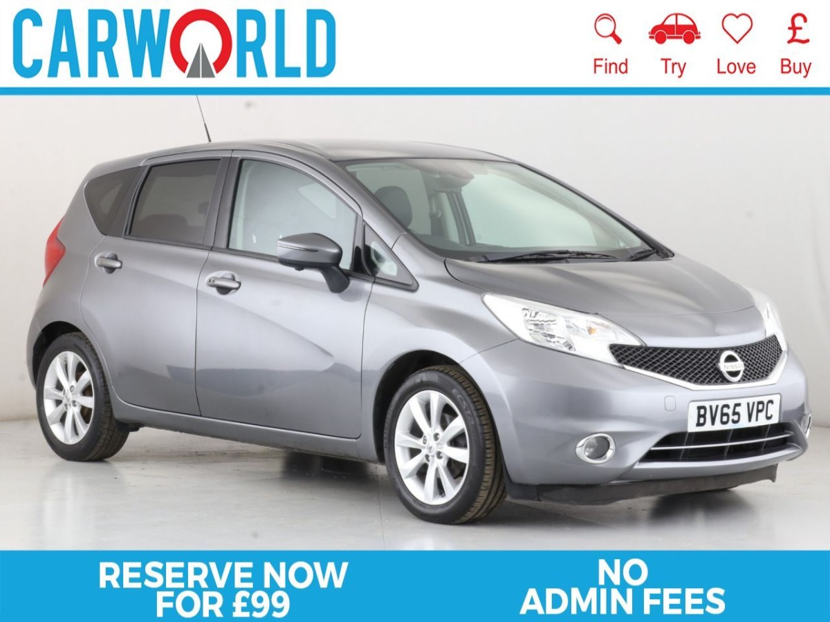 NISSAN NOTE 1.5 TEKNA DCI 5D 90 BHP - 2015 - £7,990