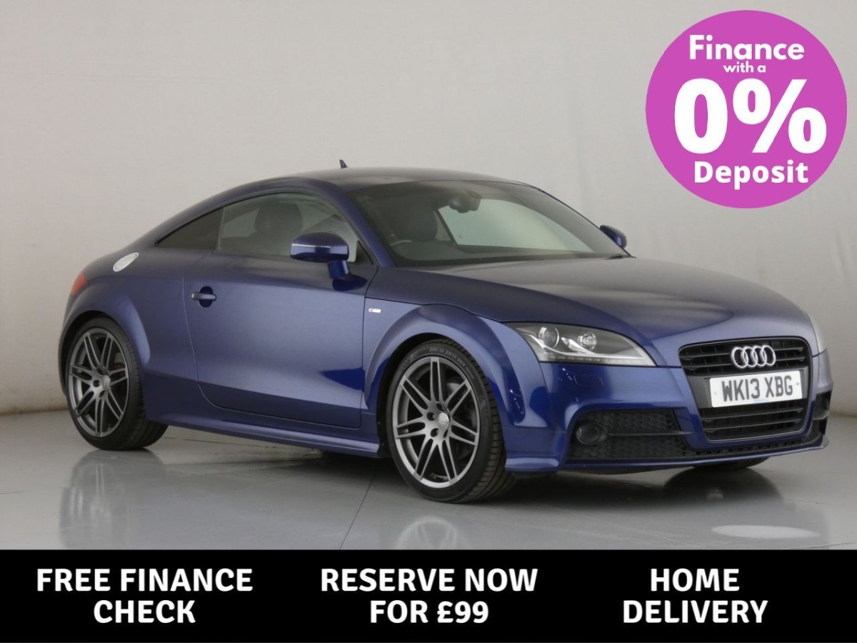 AUDI TT 2.0 TFSI BLACK EDITION 2D 208 BHP - 2013 - £11,990