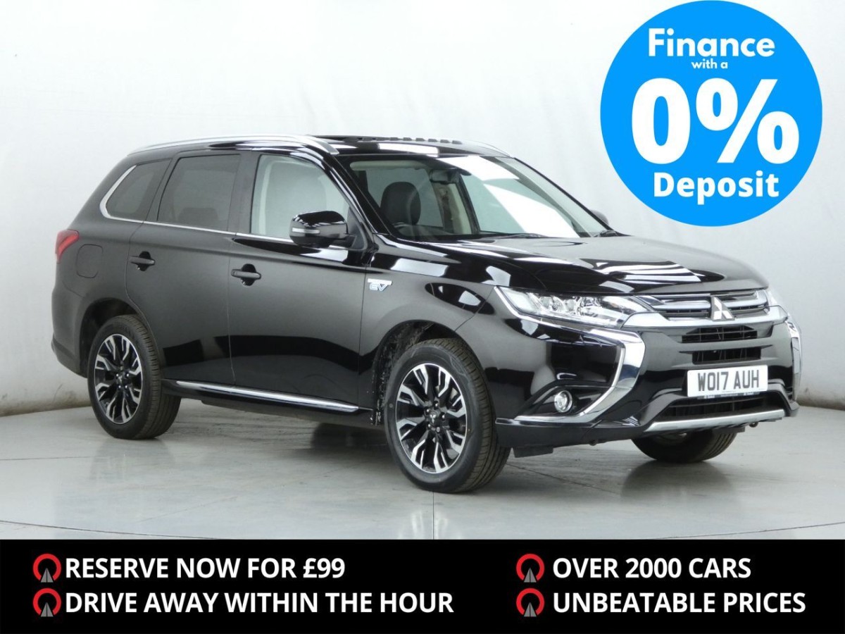 MITSUBISHI OUTLANDER 2.0 PHEV 4H 5D 200 BHP - 2017 - £12,990