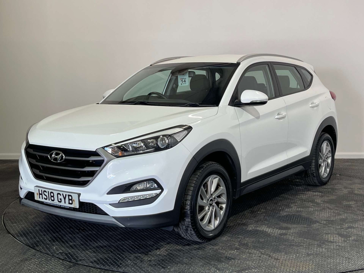 HYUNDAI TUCSON 2018 (18) 1.7 CRDI BLUE DRIVE SE SUV 5DR DIESEL MANUAL EURO 6 (S/S) (116 PS) - 2018 - £8,700