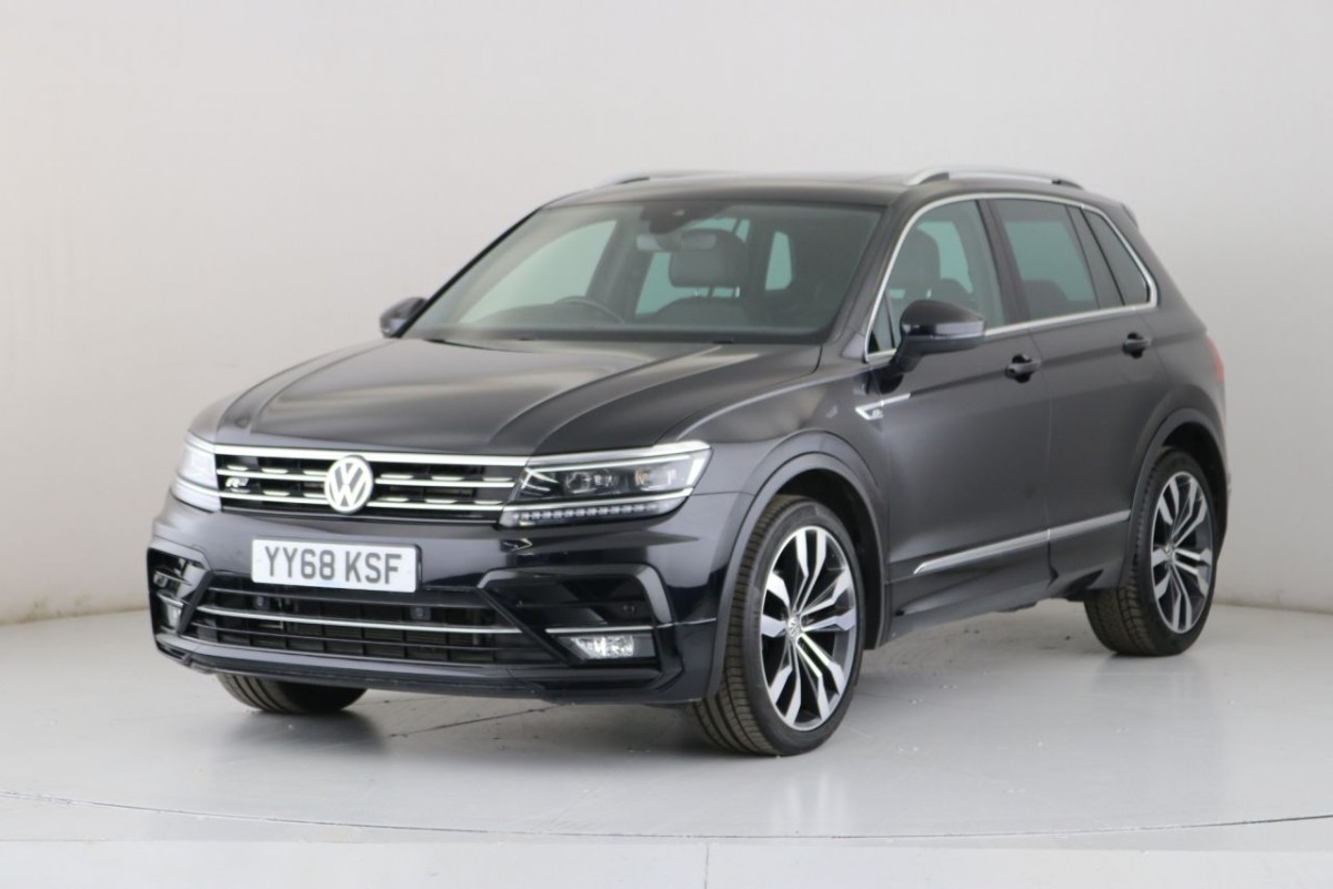 VOLKSWAGEN TIGUAN 2.0 R-LINE TDI 4MOTION DSG 5D 148 BHP - 2018 - £24,400