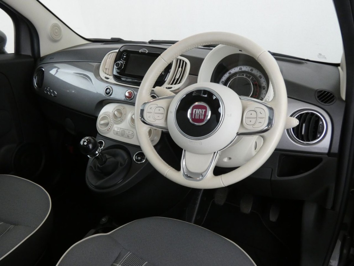 FIAT 500 1.2 LOUNGE 3D 69 BHP - 2018 - £8,990