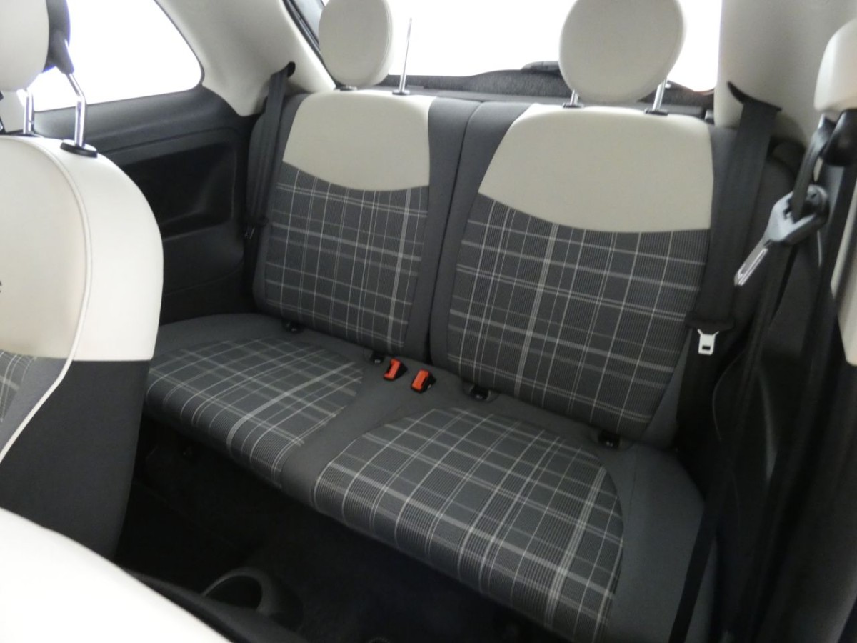 FIAT 500 1.2 LOUNGE 3D 69 BHP - 2018 - £8,990