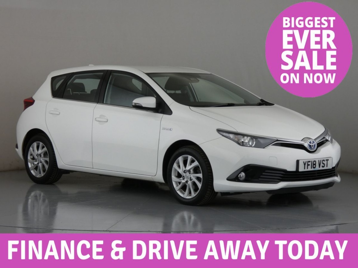 TOYOTA AURIS 1.8 VVT-I ICON TECH 5D 135 BHP - 2018 - £14,700