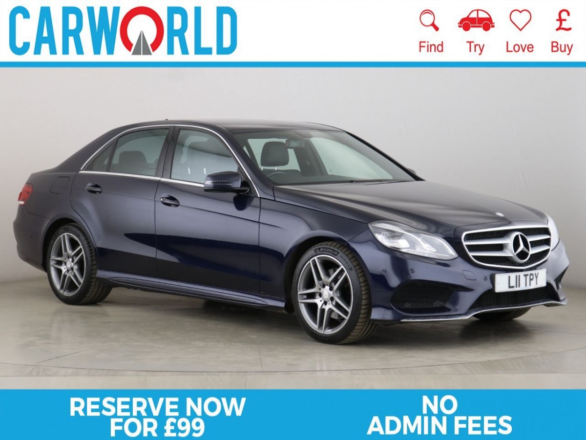 MERCEDES-BENZ E-CLASS 2.1 E300 BLUETEC HYBRID AMG SPORT 4D 202 BHP - 2014 - £11,490