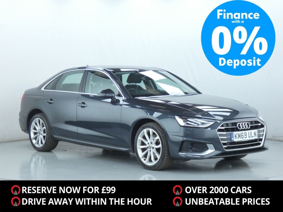 AUDI A4 2.0 TDI SPORT MHEV 4D 161 BHP - 2019 - £14,990