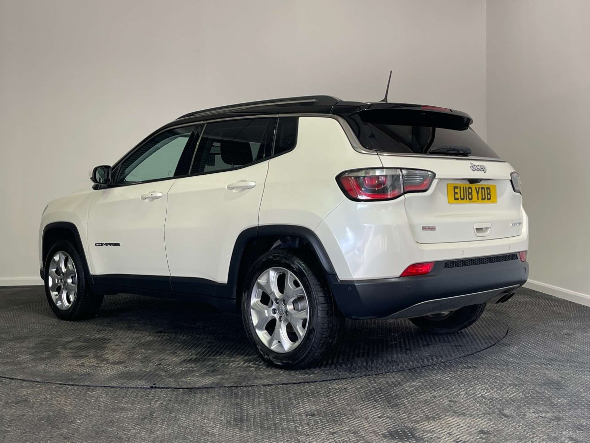 JEEP COMPASS 2018 (18) 1.4T MULTIAIRII LIMITED SUV 5DR PETROL MANUAL EURO 6 (S/S) (140 PS) - 2018 - £9,350
