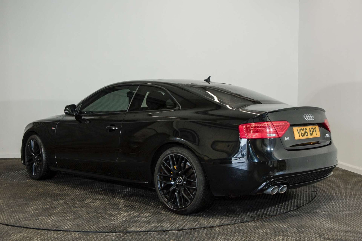 AUDI A5 2016 (16) 2.0 TDI BLACK EDITION PLUS COUPE 2DR DIESEL S TRONIC QUATTRO EURO 6 (S/S) ( - 2016 - £10,750