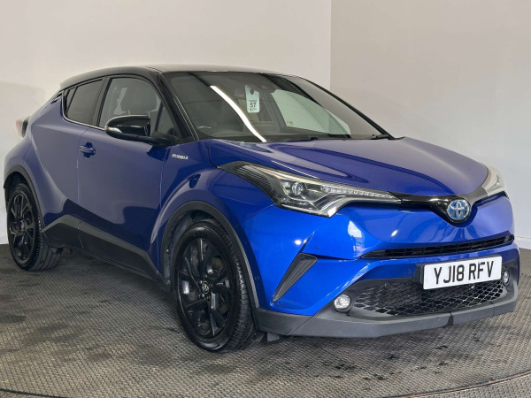 TOYOTA C-HR 2018 (18) 1.8 VVT-H DYNAMIC SUV 5DR PETROL HYBRID CVT EURO 6 (S/S) (122 PS)