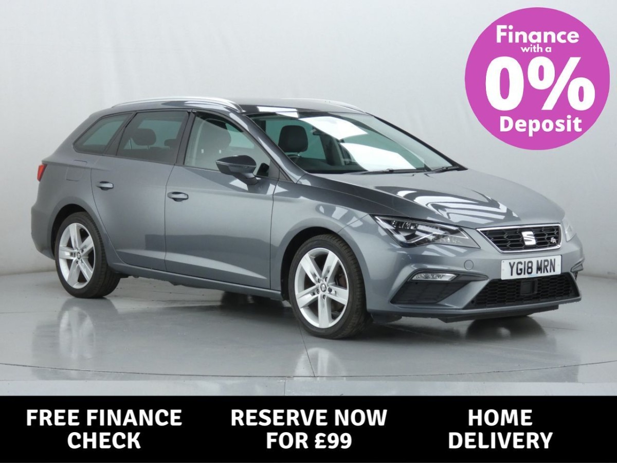 SEAT LEON 1.4 TSI FR TECHNOLOGY 5D 124 BHP - 2018 - £10,990