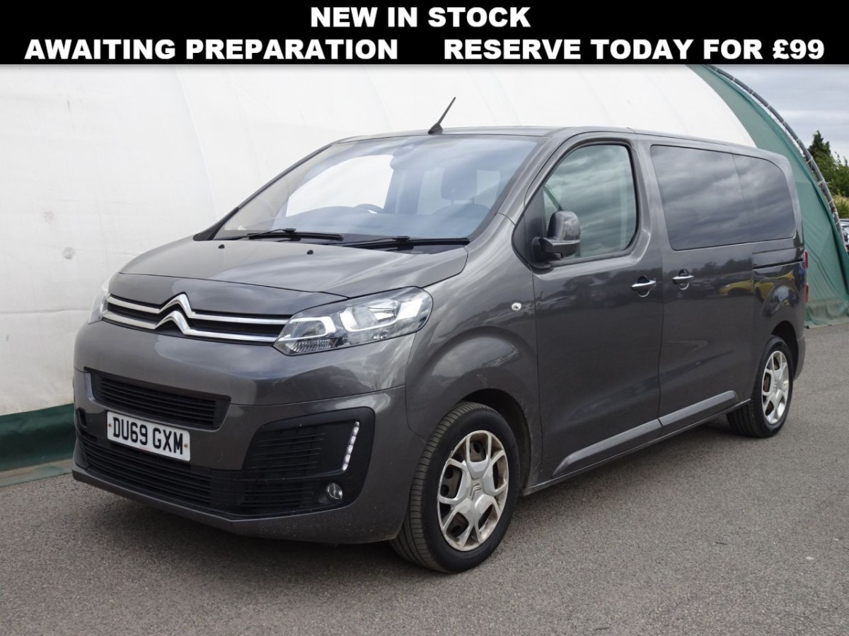 CITROEN SPACETOURER 2.0 BLUEHDI FEEL M S/S EAT8 5D 175 BHP - 2019 - £23,700