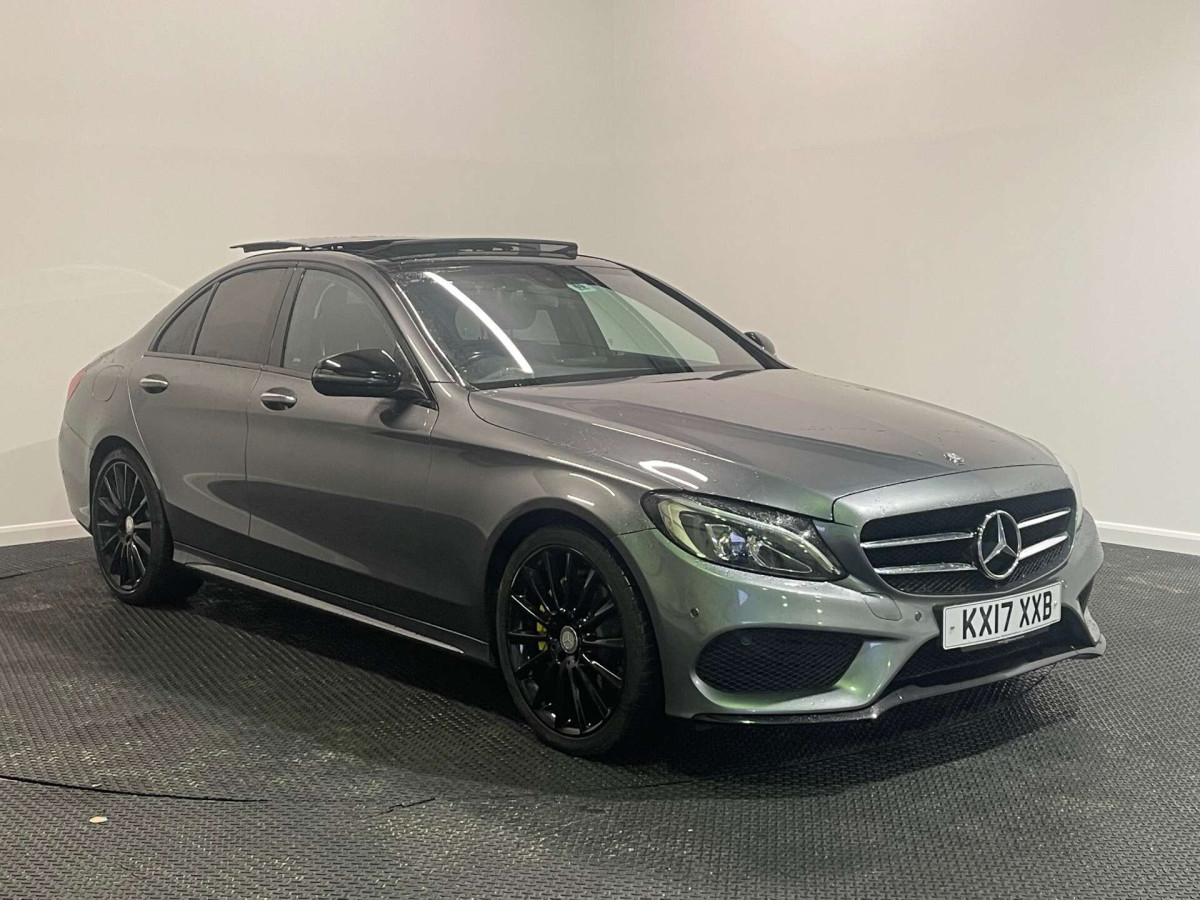MERCEDES-BENZ C CLASS 2017 (17) 2.1 C220D AMG LINE (PREMIUM) SALOON 4DR DIESEL G-TRONIC+ EURO 6 (S/S) (170 - 2017 - £12,850
