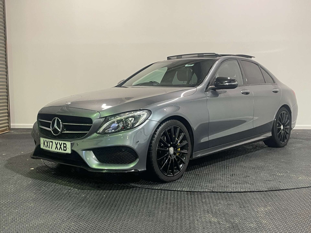 MERCEDES-BENZ C CLASS 2017 (17) 2.1 C220D AMG LINE (PREMIUM) SALOON 4DR DIESEL G-TRONIC+ EURO 6 (S/S) (170 - 2017 - £12,850