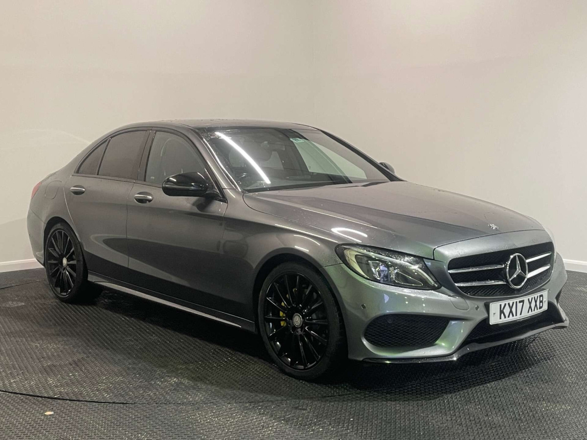 MERCEDES-BENZ C CLASS 2017 (17) 2.1 C220D AMG LINE (PREMIUM) SALOON 4DR DIESEL G-TRONIC+ EURO 6 (S/S) (170 - 2017 - £12,850