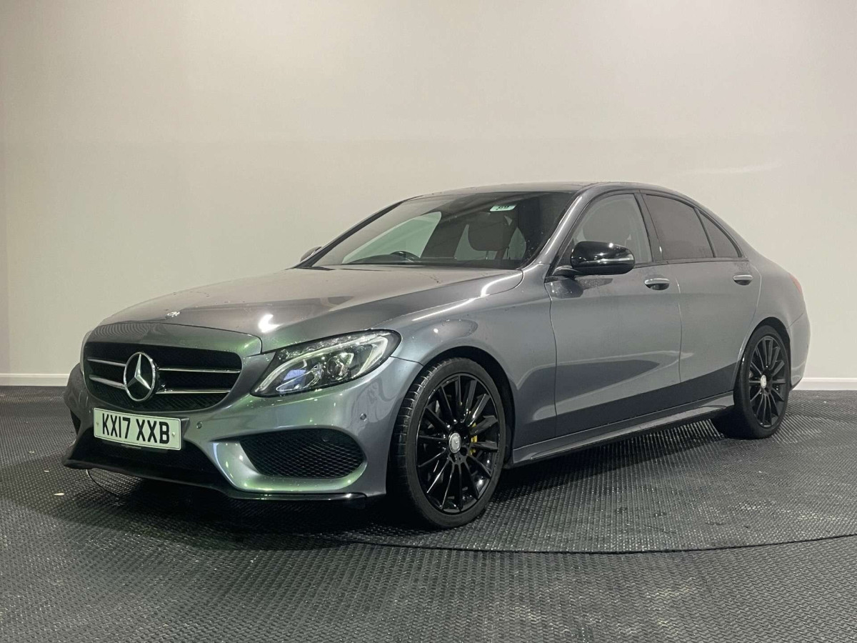 MERCEDES-BENZ C CLASS 2017 (17) 2.1 C220D AMG LINE (PREMIUM) SALOON 4DR DIESEL G-TRONIC+ EURO 6 (S/S) (170 - 2017 - £12,850
