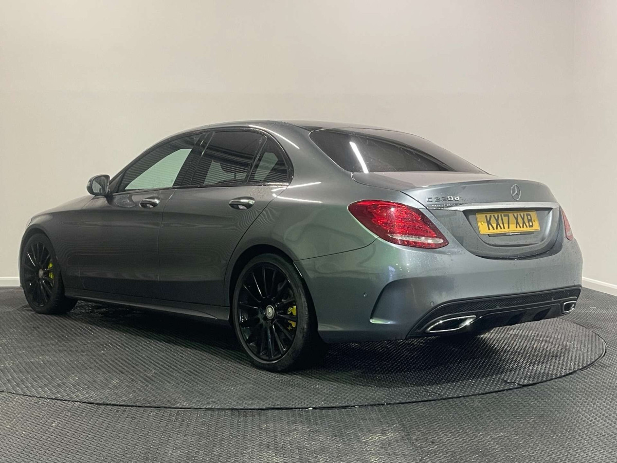 MERCEDES-BENZ C CLASS 2017 (17) 2.1 C220D AMG LINE (PREMIUM) SALOON 4DR DIESEL G-TRONIC+ EURO 6 (S/S) (170 - 2017 - £12,850