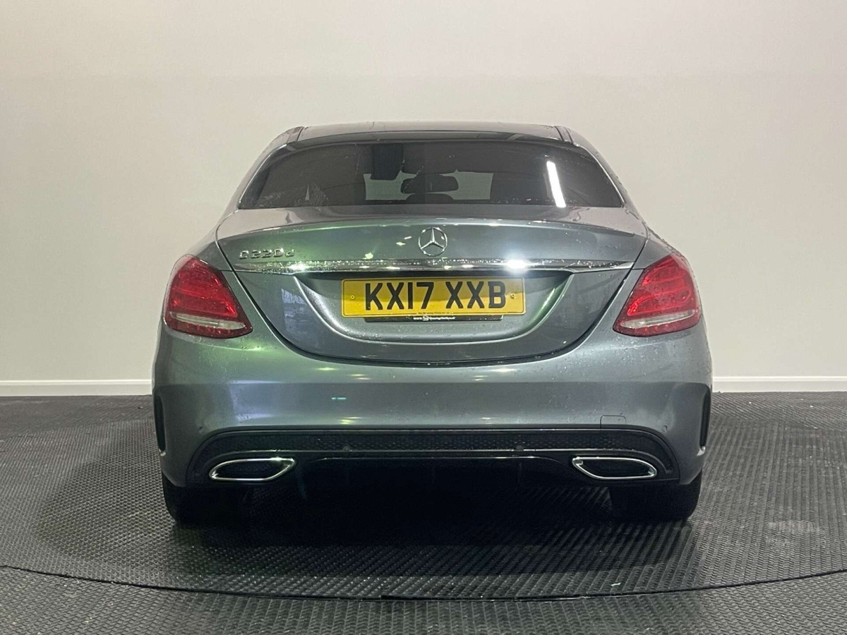 MERCEDES-BENZ C CLASS 2017 (17) 2.1 C220D AMG LINE (PREMIUM) SALOON 4DR DIESEL G-TRONIC+ EURO 6 (S/S) (170 - 2017 - £12,850
