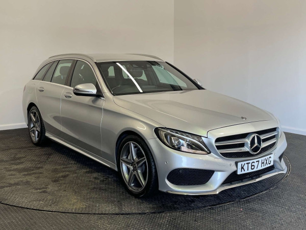 MERCEDES-BENZ C CLASS 2017 (67) 2.1 C220D AMG LINE ESTATE 5DR DIESEL G-TRONIC+ EURO 6 (S/S) (170 PS)