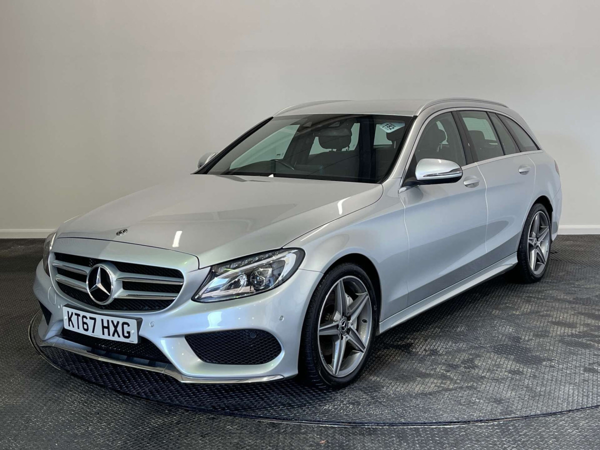 MERCEDES-BENZ C CLASS 2017 (67) 2.1 C220D AMG LINE ESTATE 5DR DIESEL G-TRONIC+ EURO 6 (S/S) (170 PS) - 2017 - £12,250