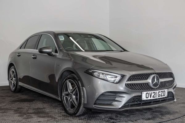 MERCEDES-BENZ A CLASS 2021 (21) 1.3 A250E 15.6KWH AMG LINE (PREMIUM 2) SALOON 4DR PETROL PLUG-IN HYBRID 8G-