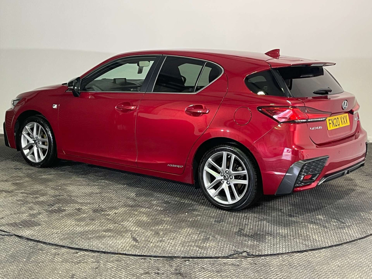 LEXUS CT 2020 (20) 1.8 200H F SPORT HATCHBACK 5DR PETROL HYBRID E-CVT EURO 6 (S/S) (136 PS) - 2020 - £14,000