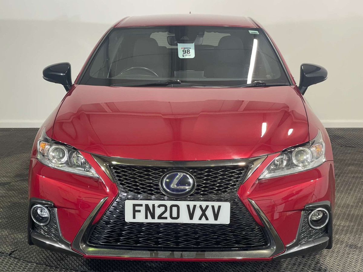 LEXUS CT 2020 (20) 1.8 200H F SPORT HATCHBACK 5DR PETROL HYBRID E-CVT EURO 6 (S/S) (136 PS) - 2020 - £14,000