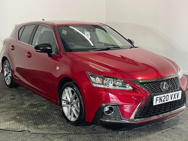 Carworld - LEXUS CT 2020 (20) 1.8 200H F SPORT HATCHBACK 5DR PETROL HYBRID E-CVT EURO 6 (S/S) (136 PS)