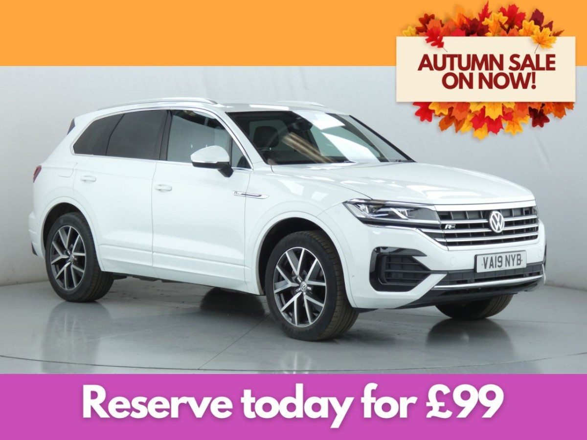 VOLKSWAGEN TOUAREG 3.0 V6 R-LINE TDI 5D 228 BHP - 2019 - £25,400