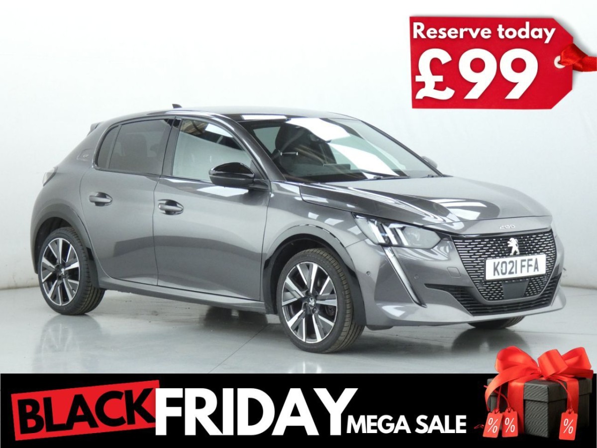 PEUGEOT 208 1.2 PURETECH GT S/S 5D 100 BHP - 2021 - £12,400