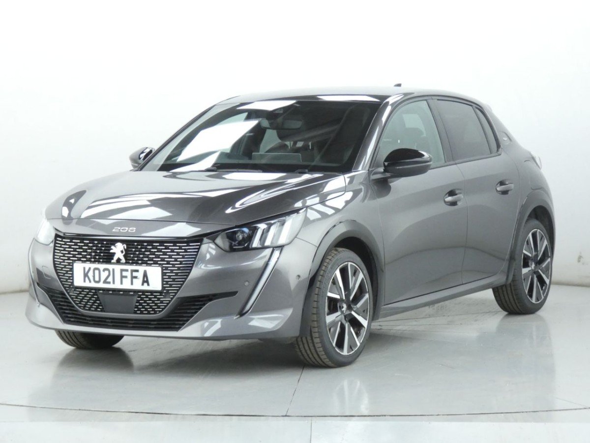 PEUGEOT 208 1.2 PURETECH GT S/S 5D 100 BHP - 2021 - £12,400