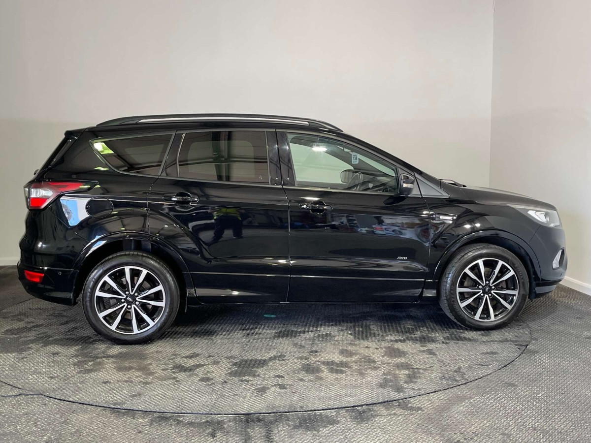 FORD KUGA 2018 (67) 2.0 TDCI ECOBLUE ST-LINE SUV 5DR DIESEL MANUAL AWD EURO 6 (S/S) (180 PS) - 2018 - £12,900