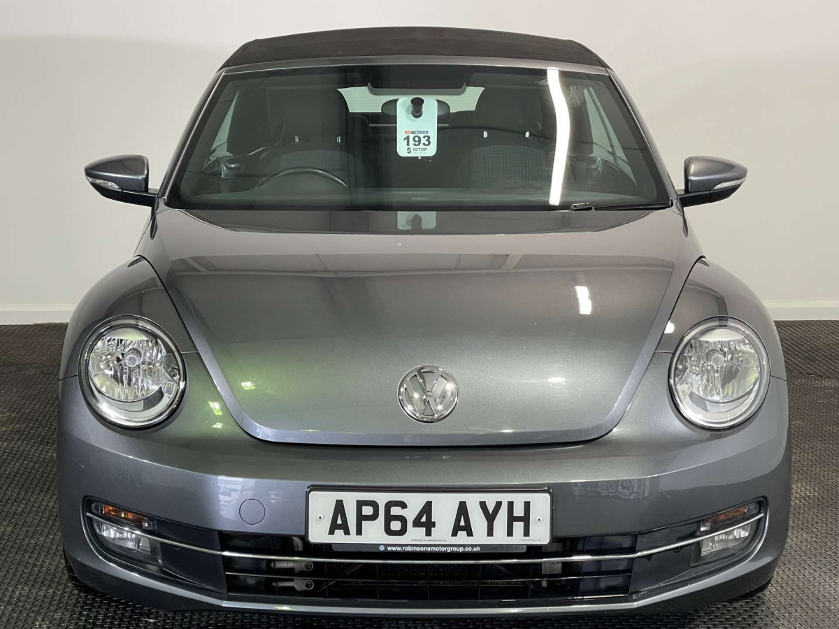 VOLKSWAGEN BEETLE 2015 (64) 1.6 TDI BLUEMOTION TECH DESIGN CABRIOLET 2DR DIESEL MANUAL EURO 5 (S/S) (10 - 2015 - £7,700
