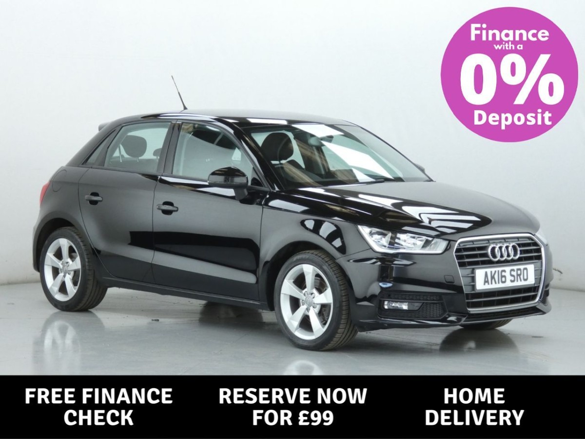AUDI A1 1.6 SPORTBACK TDI SPORT 5D 114 BHP - 2016 - £10,700