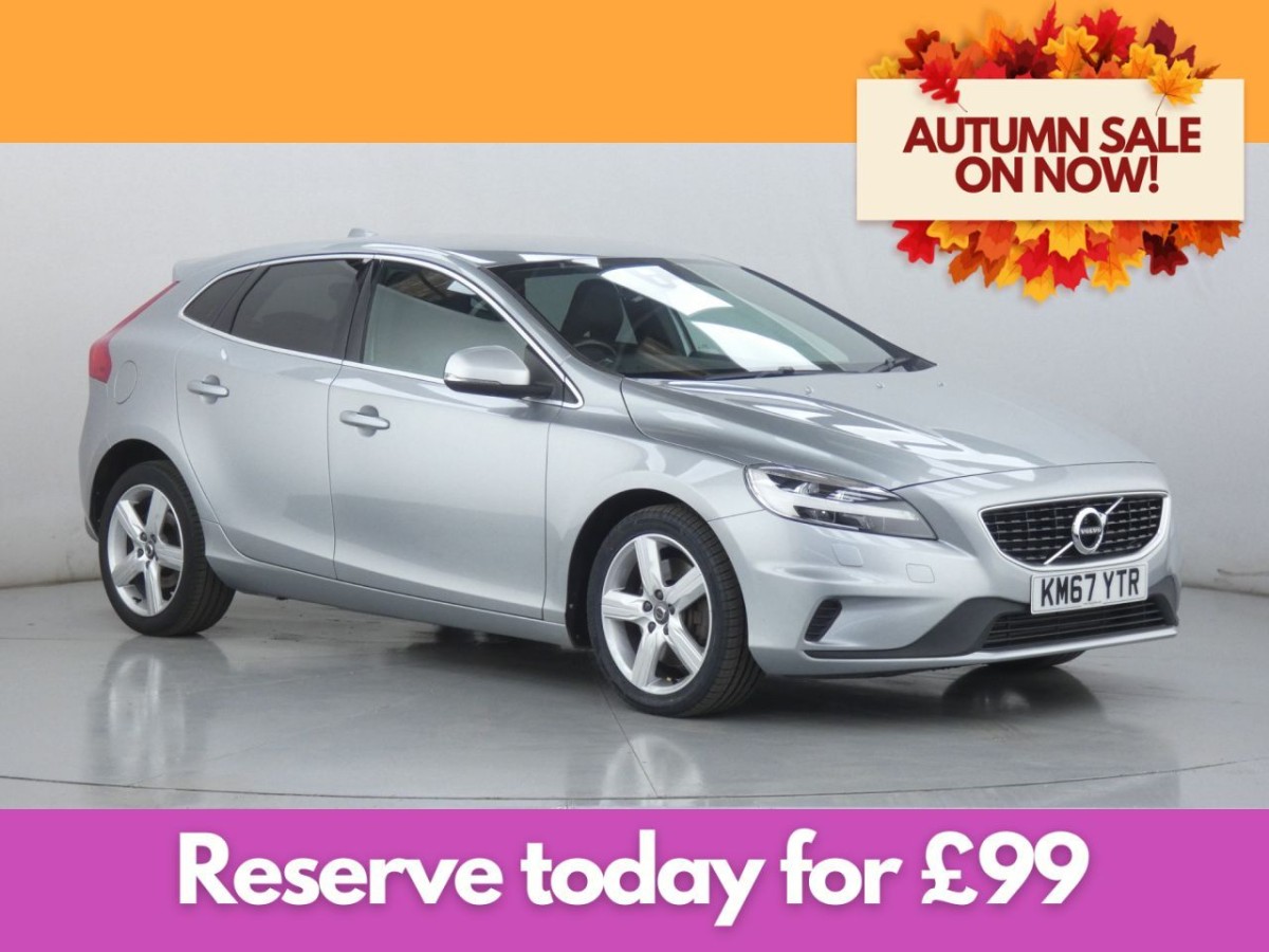 VOLVO V40 2.0 D4 R-DESIGN NAV PLUS 5D 188 BHP - 2017 - £11,400