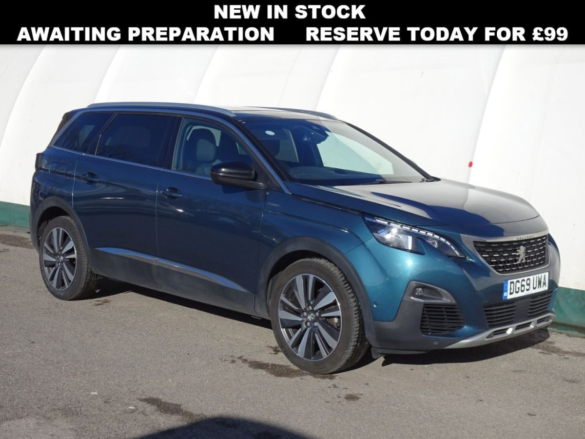 PEUGEOT 5008 1.5 BLUEHDI S/S GT LINE PREMIUM 5D 129 BHP - 2019 - £15,490
