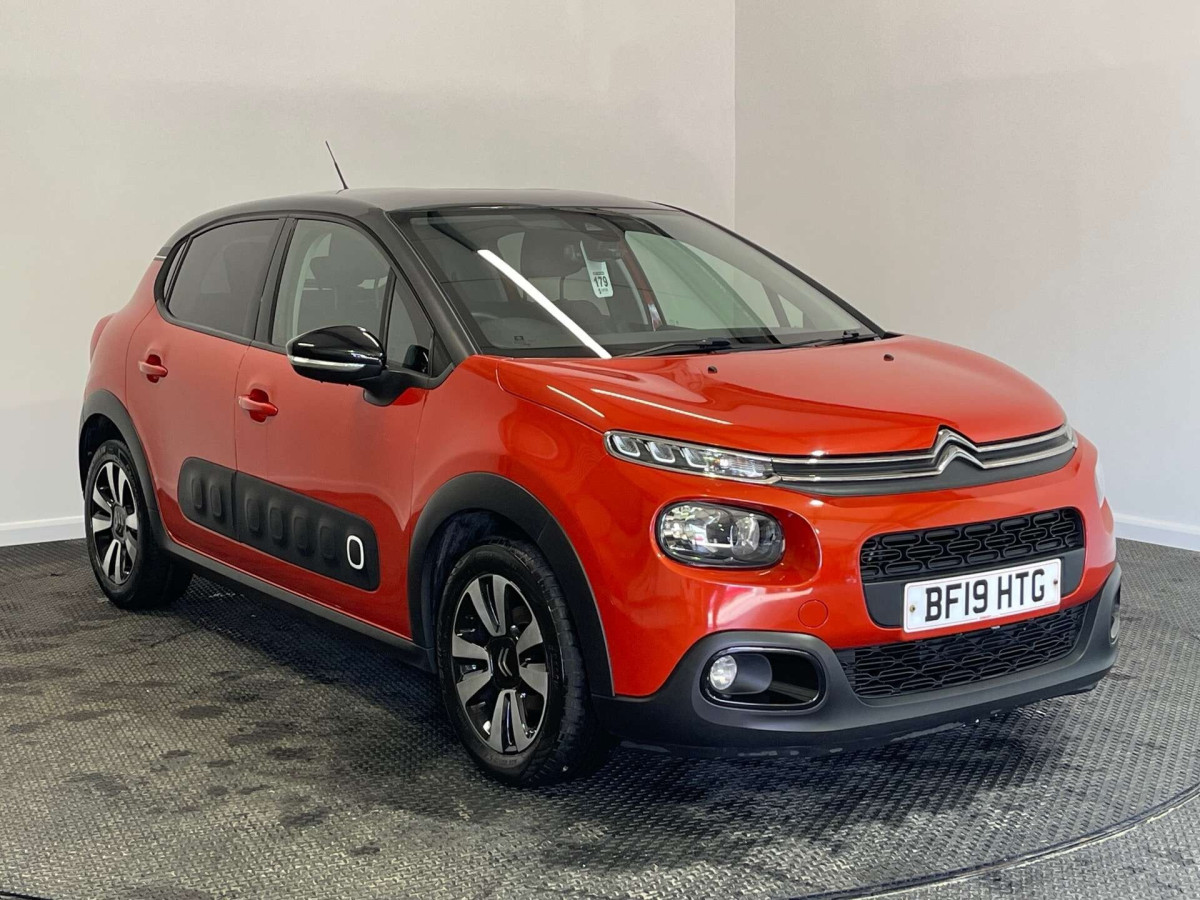 CITROEN C3 2019 (19) 1.2 PURETECH FLAIR HATCHBACK 5DR PETROL MANUAL EURO 6 (S/S) (82 PS) - 2019 - £7,250
