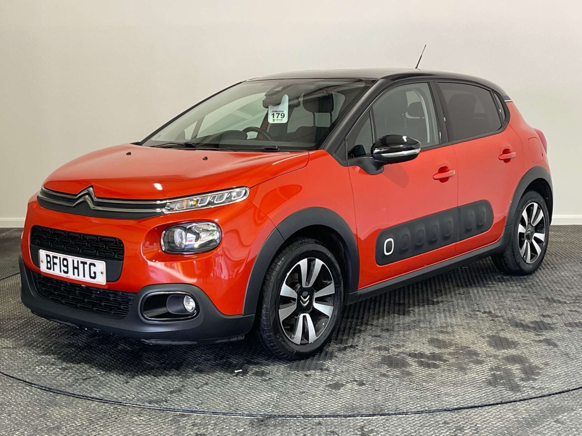 CITROEN C3 2019 (19) 1.2 PURETECH FLAIR HATCHBACK 5DR PETROL MANUAL EURO 6 (S/S) (82 PS) - 2019 - £7,250