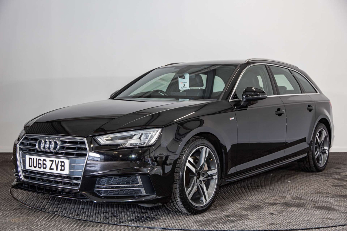 AUDI A4 2016 (66) 2.0 TDI ULTRA S LINE ESTATE 5DR DIESEL MANUAL EURO 6 (S/S) (190 PS) - 2016 - £10,800