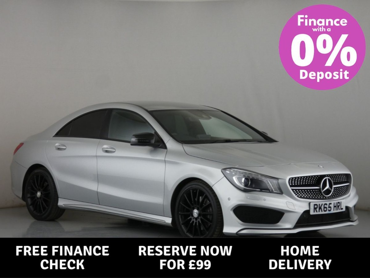 MERCEDES-BENZ CLA 2.1 CLA220 CDI AMG SPORT 4MATIC 4D 177 BHP - 2015 - £14,400