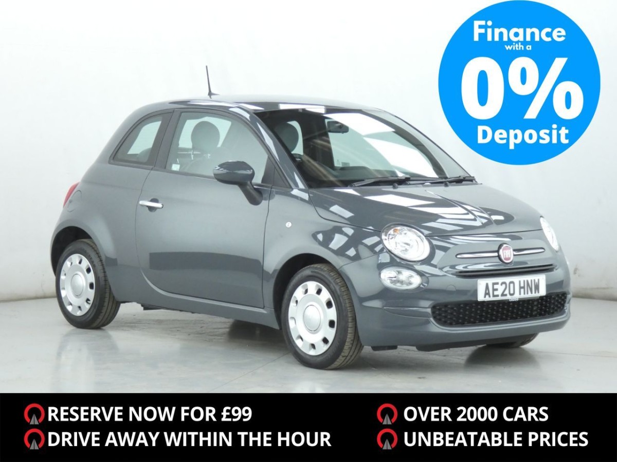 FIAT 500 1.2 POP DUALOGIC 3D 69 BHP - 2020 - £11,200