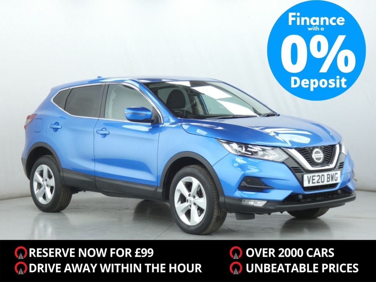 NISSAN QASHQAI 1.3 DIG-T ACENTA PREMIUM 5D 140 BHP HATCHBACK - 2020 - £13,700