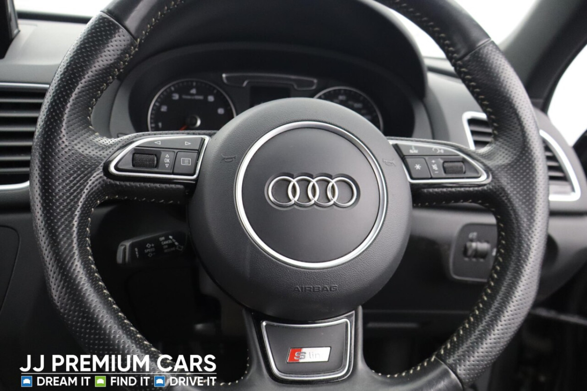 AUDI Q3 1.4 TFSI S LINE EDITION 5D 148 BHP - 2018 - £12,703