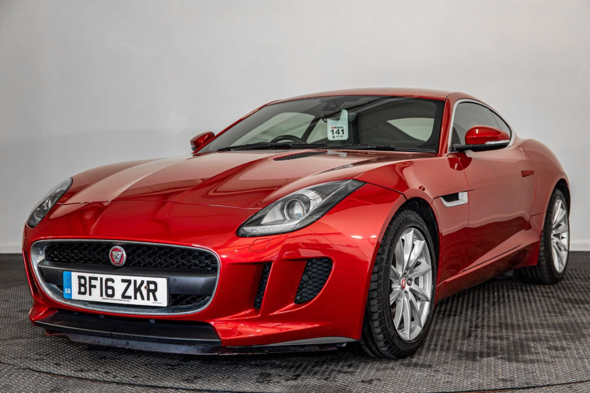 JAGUAR F-TYPE 2016 (16) 3.0 V6 COUPE 2DR PETROL AUTO EURO 6 (S/S) (340 PS) - 2016 - £22,500
