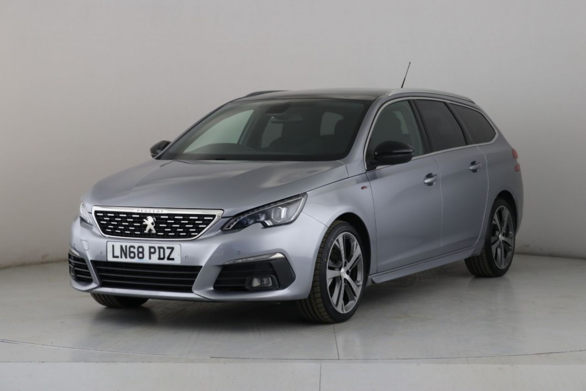 PEUGEOT 308 1.5 BLUE HDI S/S SW GT LINE 5D 129 BHP - 2018 - £14,700