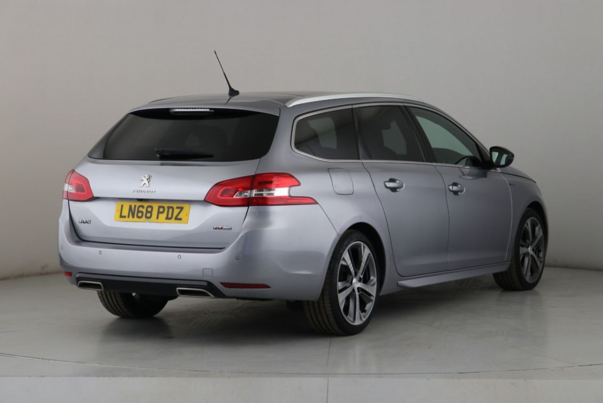 PEUGEOT 308 1.5 BLUE HDI S/S SW GT LINE 5D 129 BHP - 2018 - £14,700