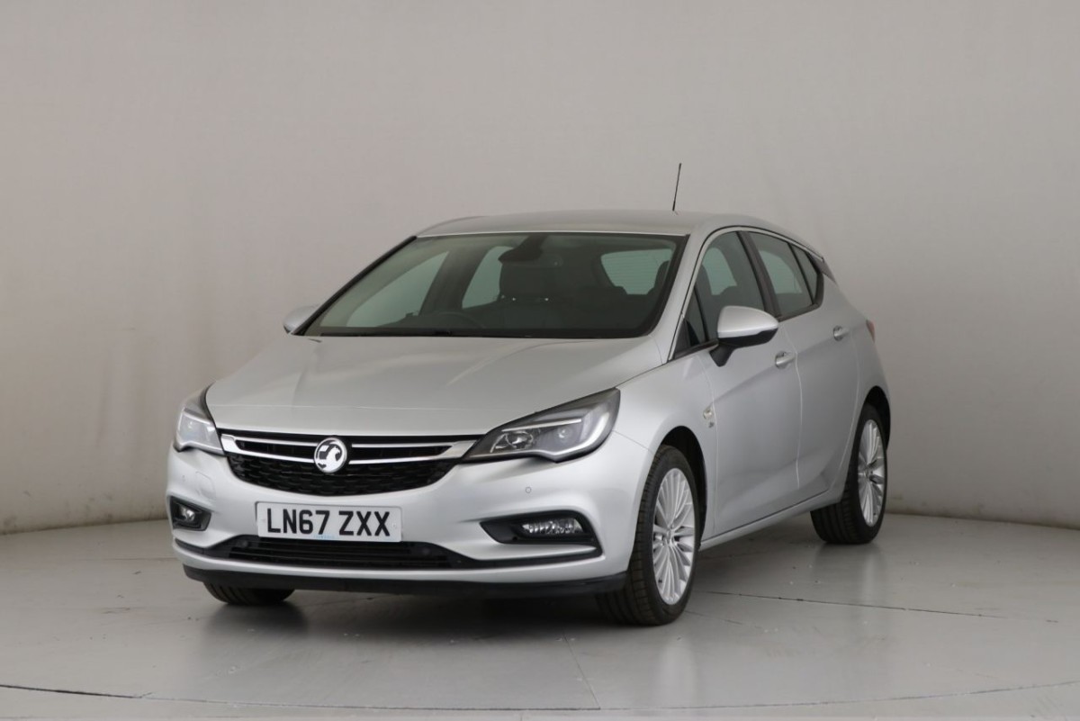VAUXHALL ASTRA 1.4 ELITE S/S 5D 148 BHP - 2017 - £13,400