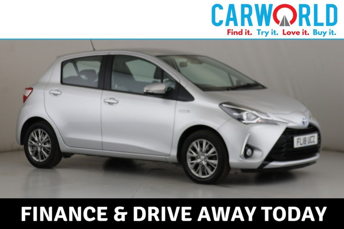 TOYOTA YARIS 1.5 VVT-I ICON 5D 73 BHP - 2018 - £11,990